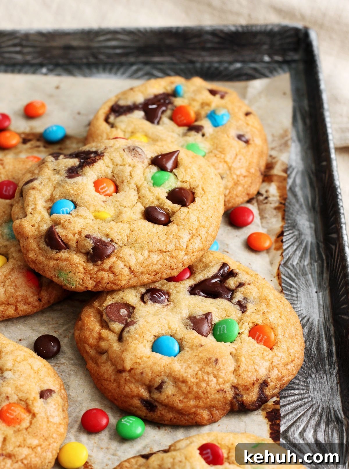 m&m cookies recipe