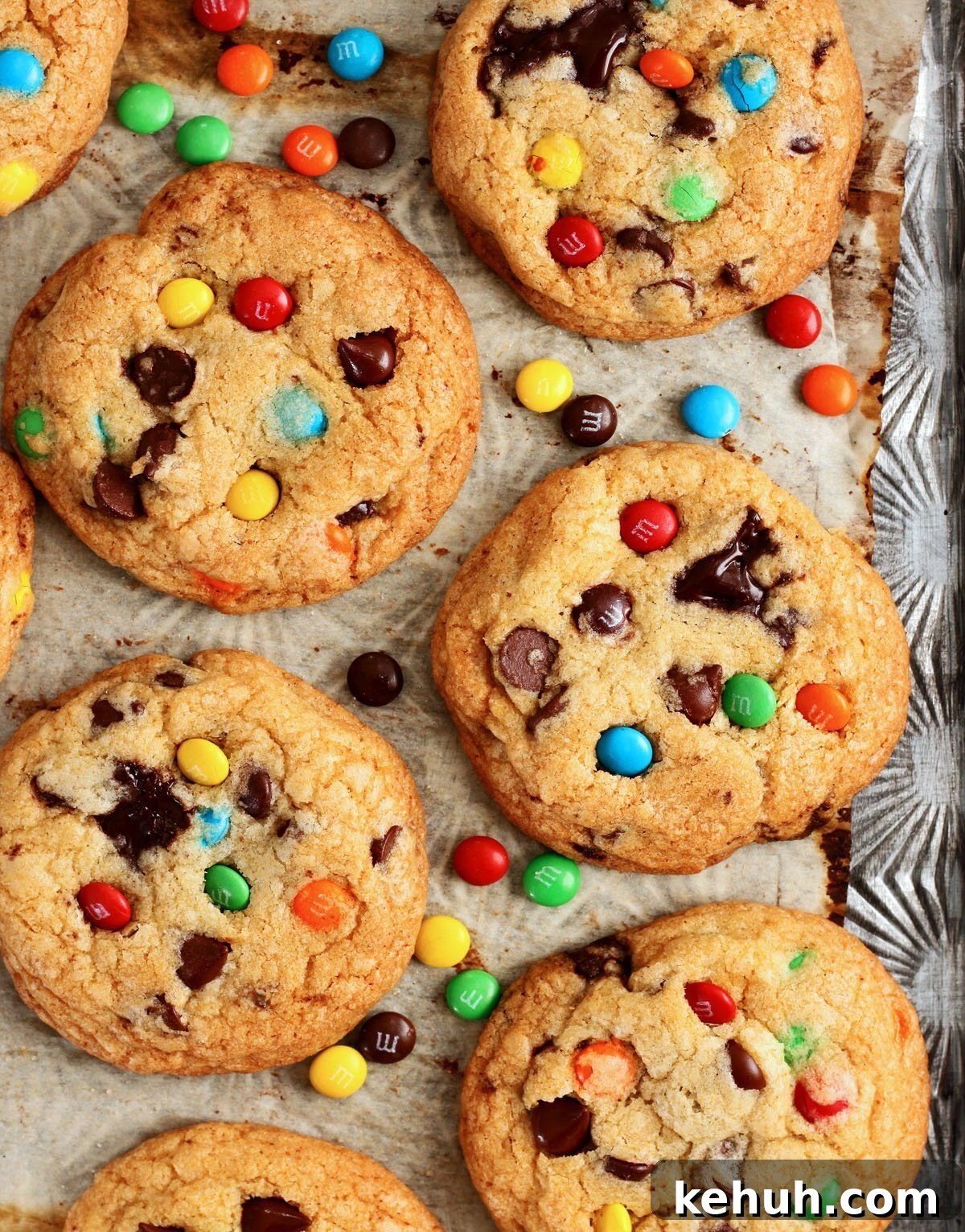 m&m cookies recipe