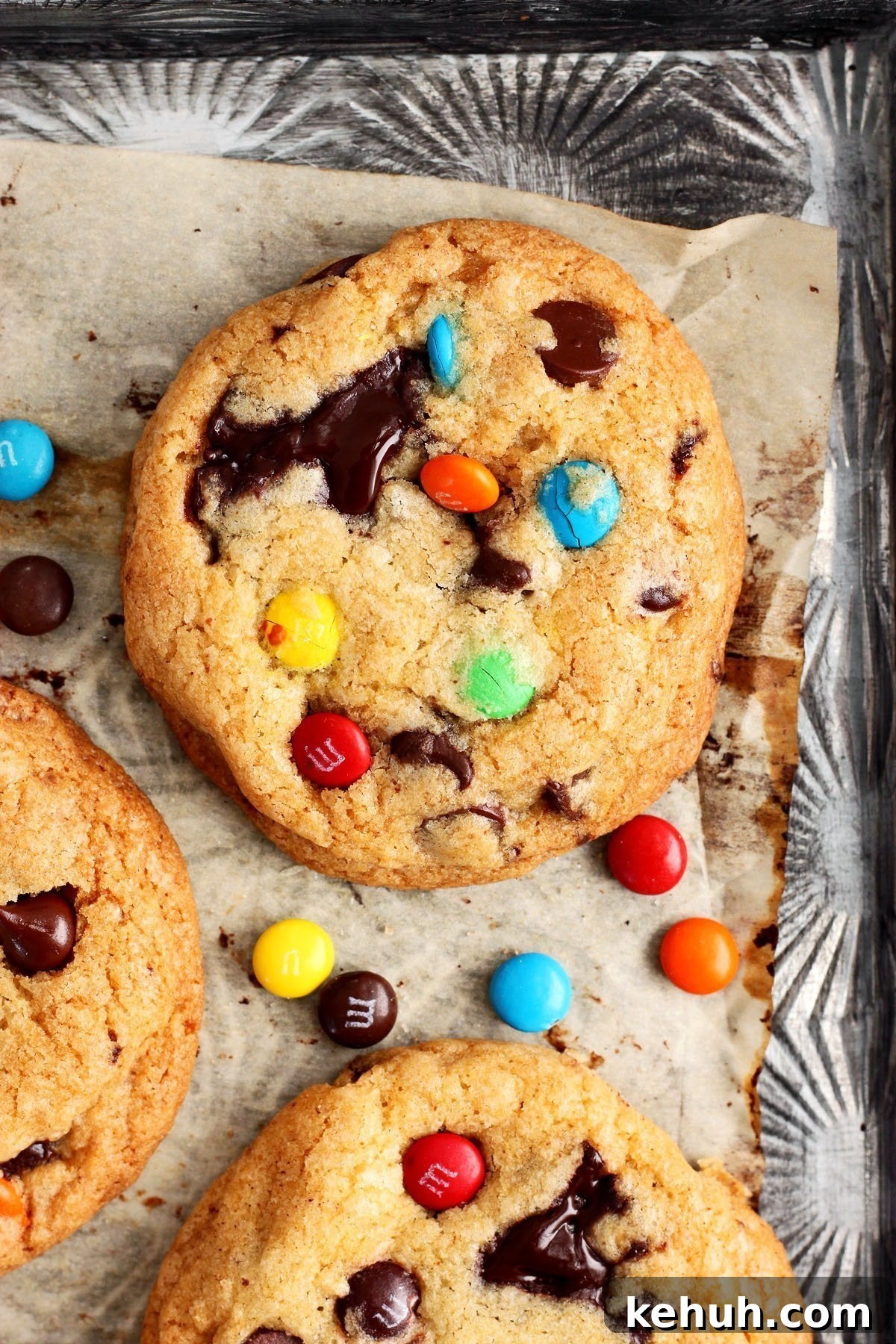 m&m cookies recipe