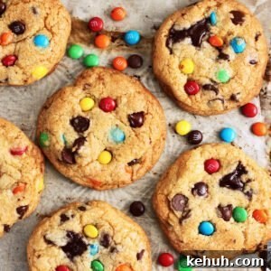 m&m cookies recipe
