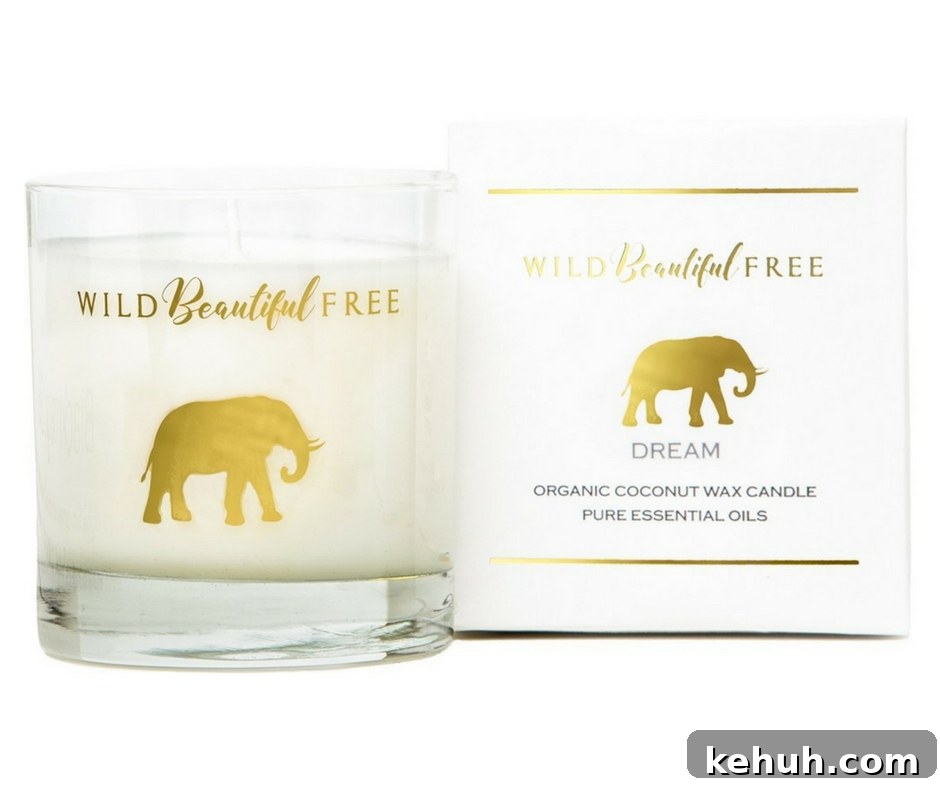 Paris Gift Guide: Perfect Presents for Lovers of Paris 17 Organic Elephant Soy Candle.