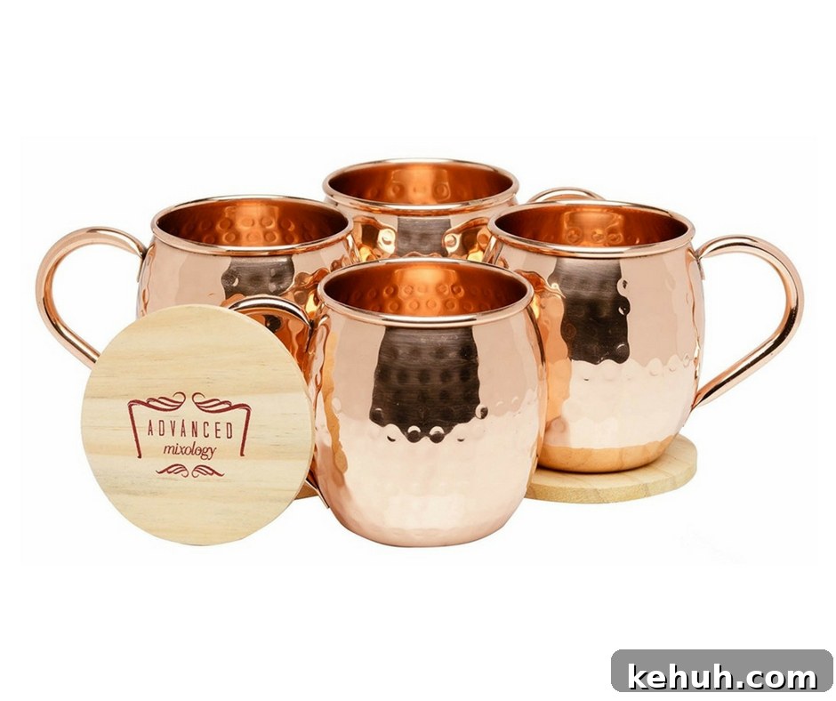 Paris Gift Guide: Perfect Presents for Lovers of Paris 3 Copper Moscow Mules.