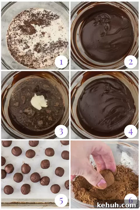 Champagne Truffle Recipe: How to Make Luxury Chocolate Truffles 3 how to make champagne truffles step by step