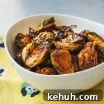 Spicy Gochujang Roasted Brussels Sprouts with Crispy Edges 4 img 6183 3