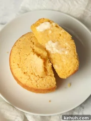 Single serve cornbread