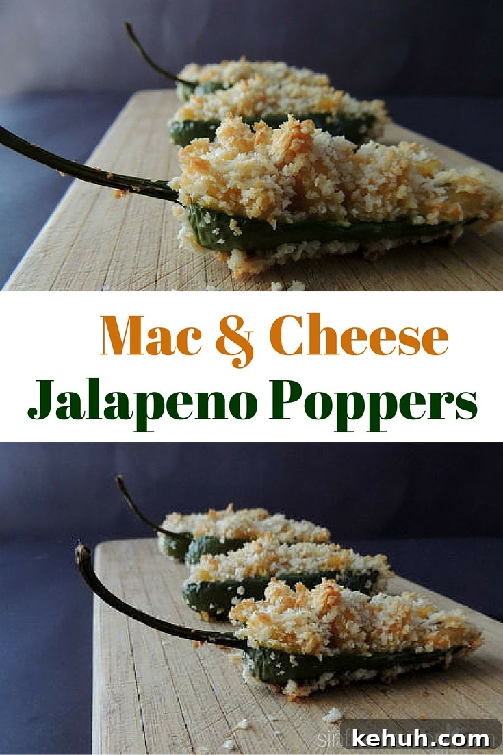 Mac and Cheese Jalapeño Poppers Recipe — Crispy Stuffed Bites 2 Macaroni & Cheese Jalapeno Poppers
