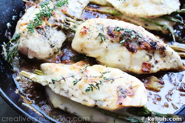20 Low-Cost Keto Meals for Budget-Friendly Weight Loss 7 Asparagus Stuffed Chicken Breasts