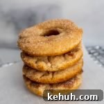 Gluten-Free Eggless Cinnamon Donuts Recipe 6 img 7158 5