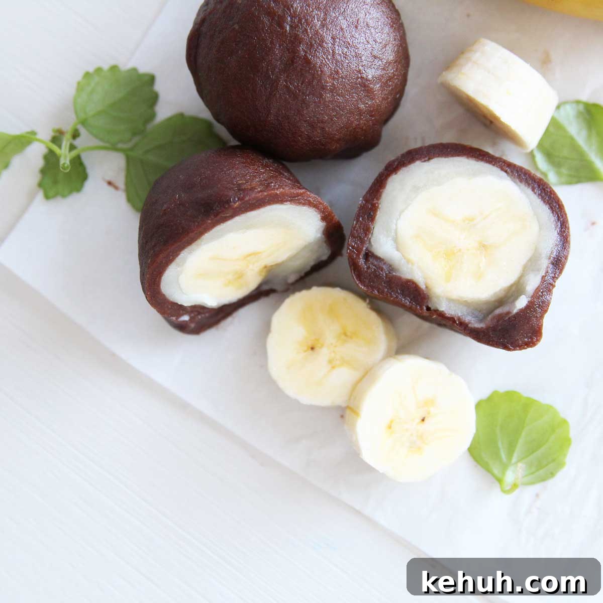 Microwave 3-Ingredient Applesauce Mochi Recipe You’ll Love 16 banana chocolate mochi