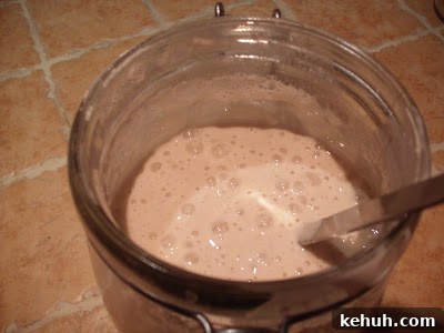 Sourdough Bread Recipe: Step-by-Step Guide for Homemade Loaves 5 Sourdough starter in kilner