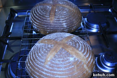 Sourdough Bread Recipe: Step-by-Step Guide for Homemade Loaves 3 Sourdough loaves baked