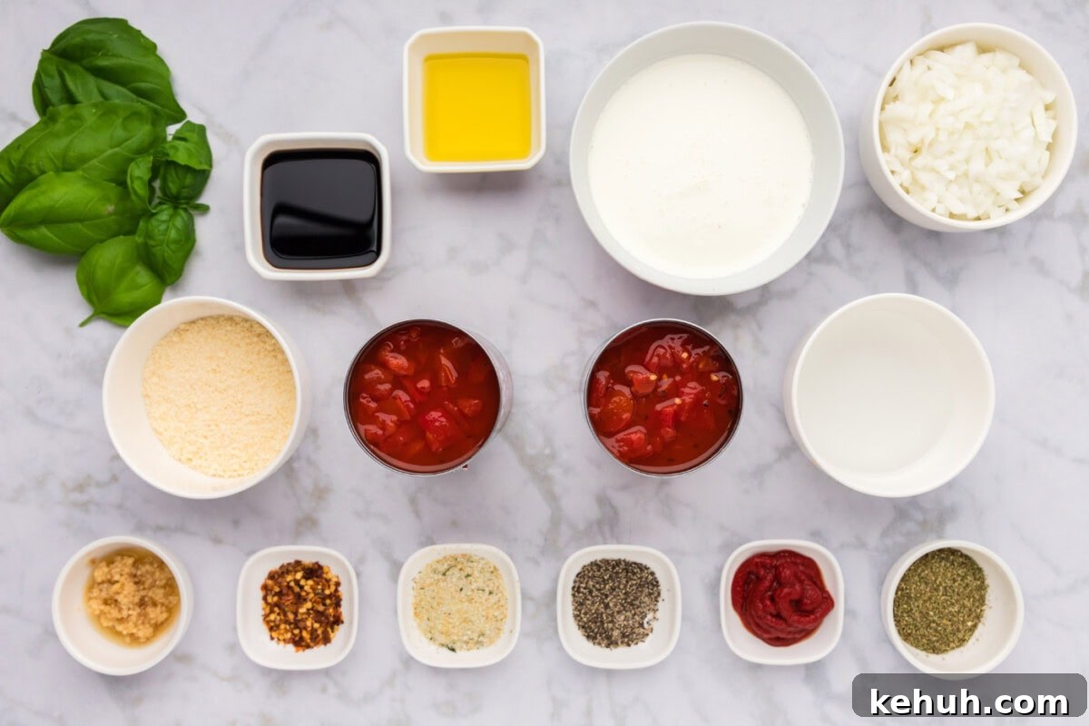 Creamy Vodka Sauce Recipe for Pasta 4 Ingredients for Vodka Sauce