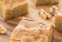 Brown Butter Blondies Recipe with Crispy Edges